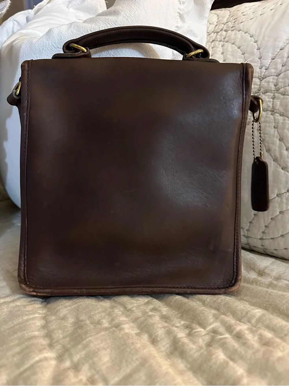 Coach Vintage Station Made in Costa Rica Mahogany - Picture 2 of 10
